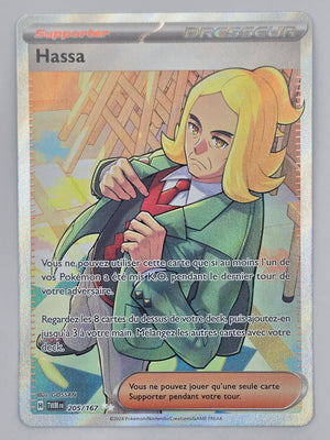 Carte Pokémon - Hassa 205/167- Mascarade Crépusculaire (EV06) - FR