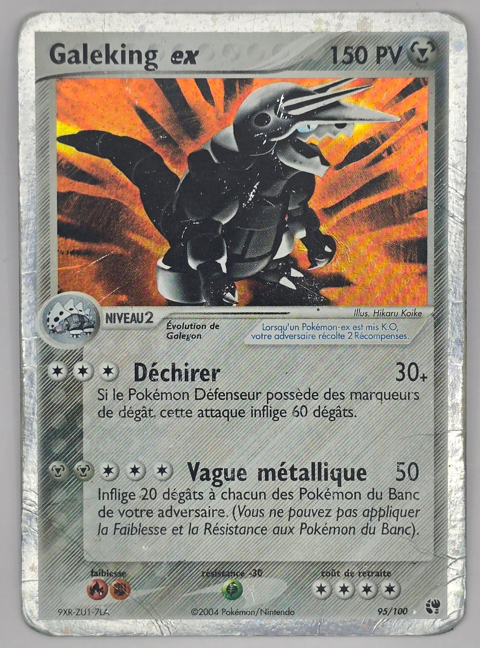 Carte Pokémon – Galeking ex 95/100 - Ex Tempête de Sable - FR