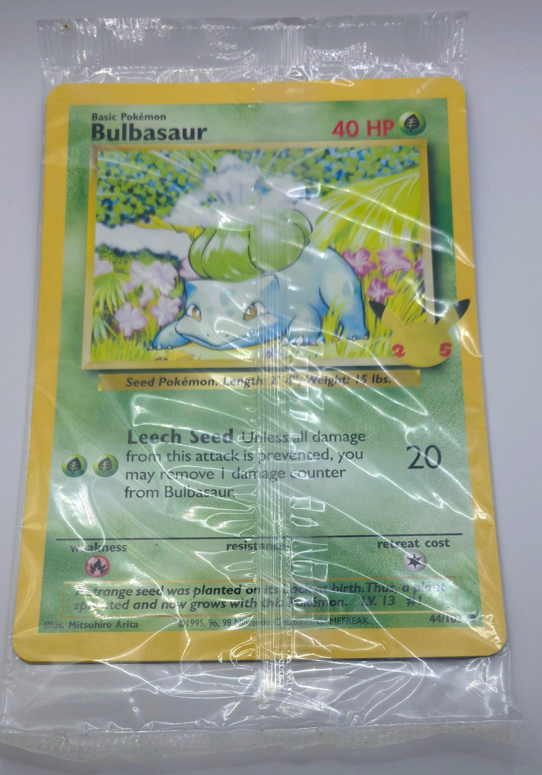 Pokémon Célébrations – 25 Ans | Lot 3 Cartes Jumbo Starters (Bulbizarre, Salamèche, Carapuce) – FR