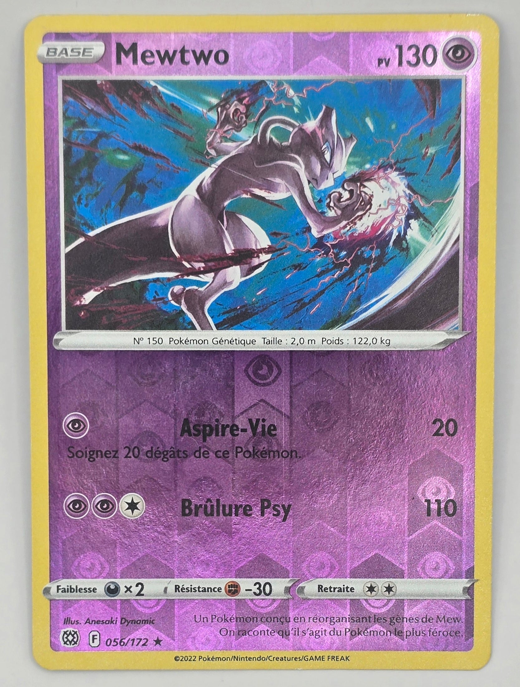 Carte Pokémon - Mewtwo 056/172 Star Etincelantes (EB09) - FR