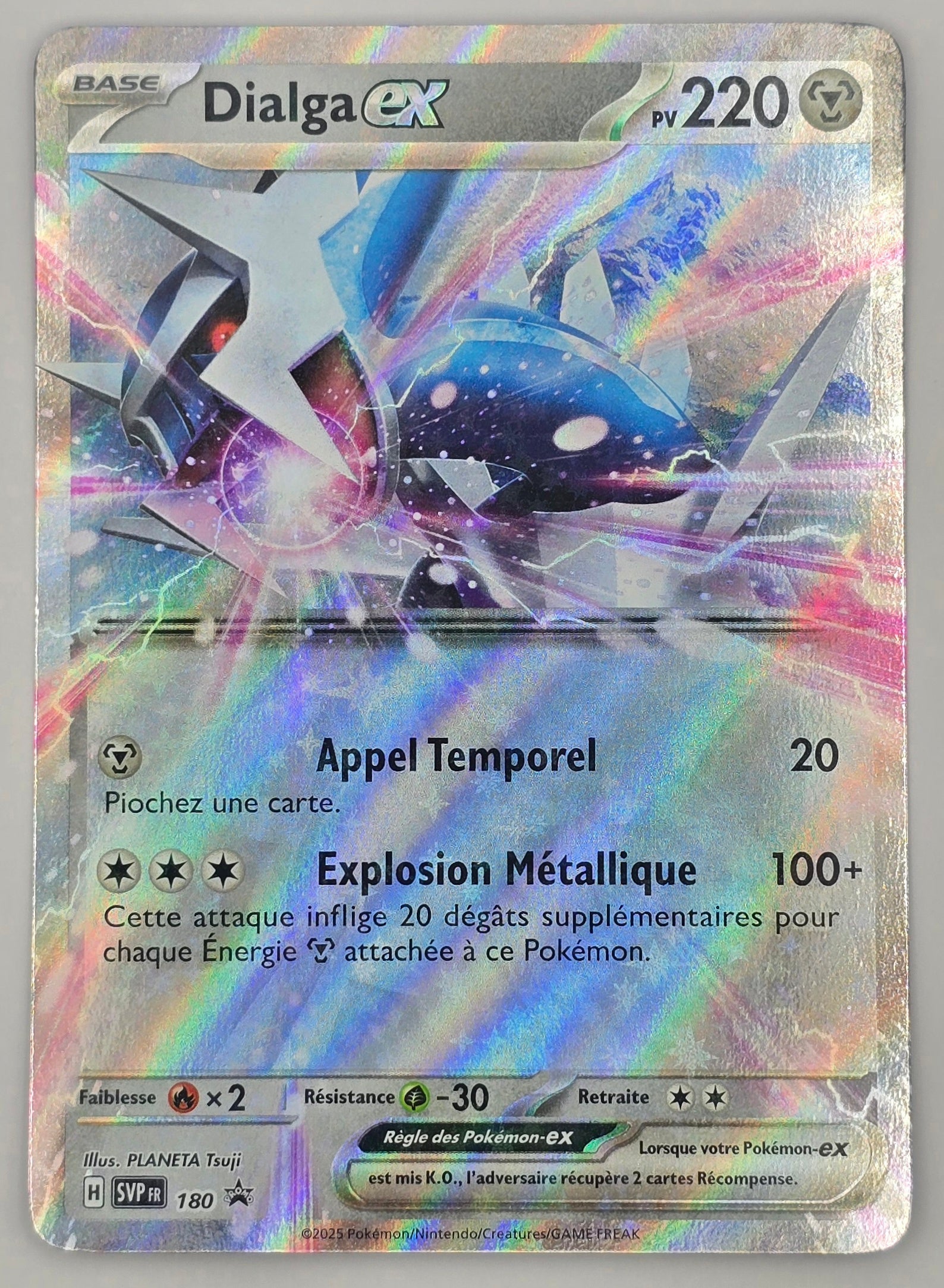 Carte Pokémon – Dialga EX 180 - Black Star Promo (PokéBox) - FR