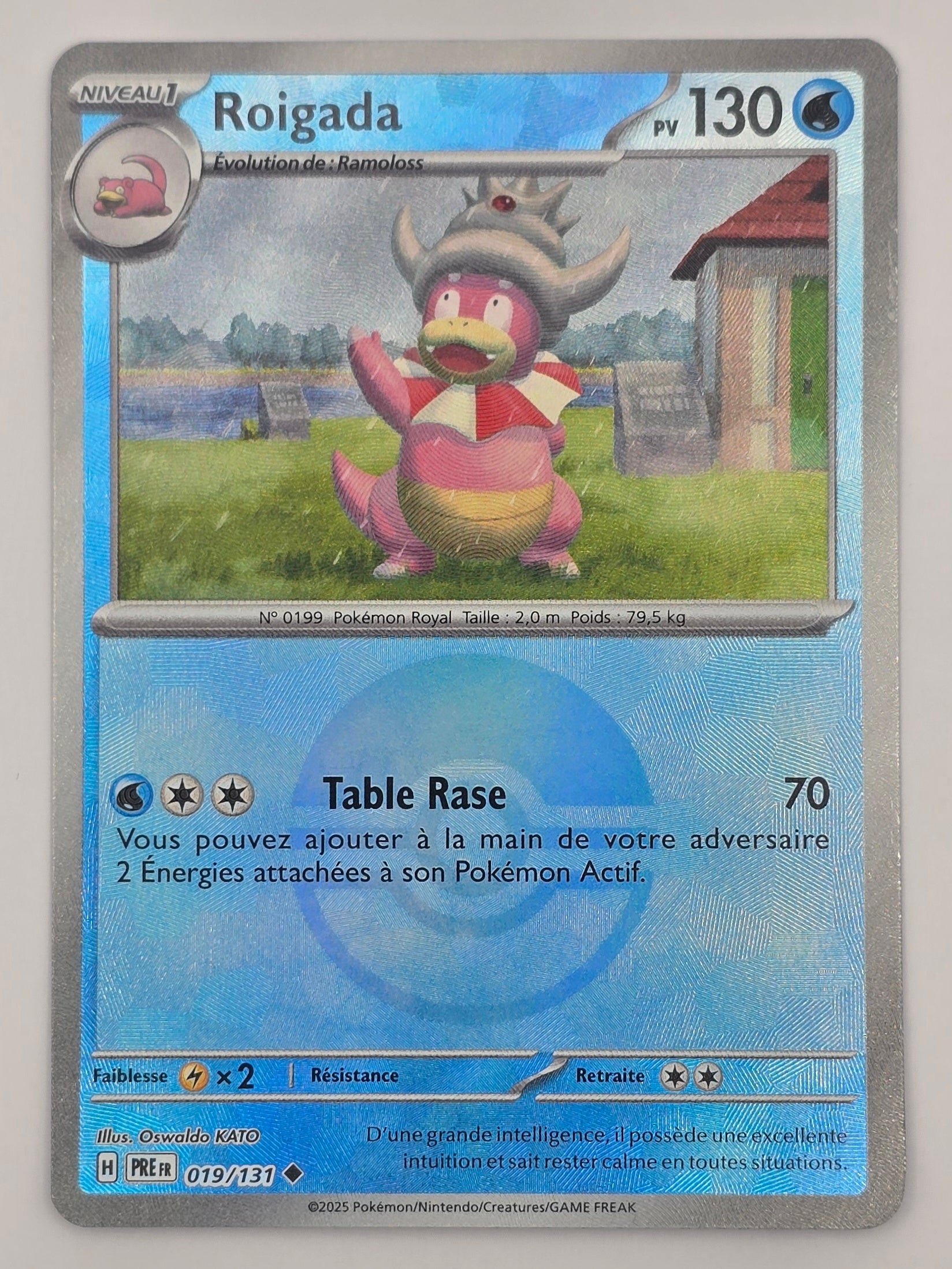 Carte Pokémon – Roigada 019/131 - Évolutions Prismatiques (EV8.5) - FR