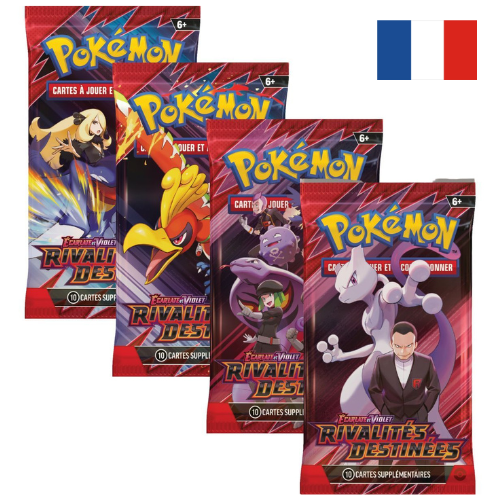 Artset de Boosters – Pokémon Écarlate & Violet : Rivalités Destinées – FR