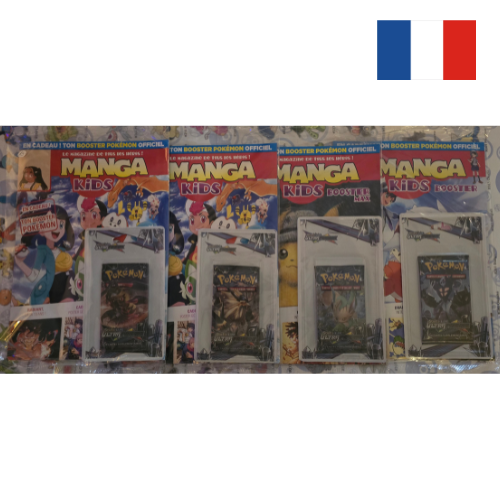Artset Boosters Pokémon – Soleil & Lune : Ultra-Prisme (Manga Kids Magazine) – FR