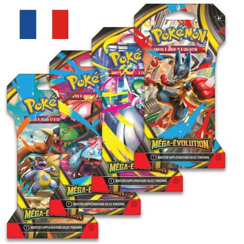Booster Pokémon sous Blister carton – Méga-Évolution (ME01) - FR