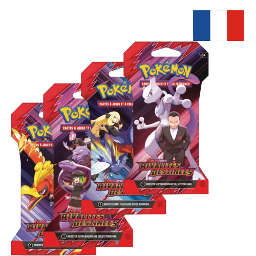 Booster Pokémon sous Blister – Écarlate & Violet : Rivalités Destinées (EV10) – FR