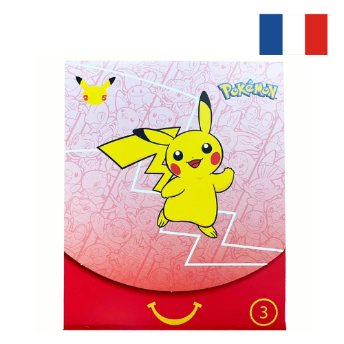 Booster Pokémon McDonald’s – Promo 25ème Anniversaire (FR – Illustration aléatoire)