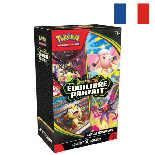 "Précommande" Pack de boosters Bundle Méga-Evolution - Equilibre Parfait (ME03) - FR