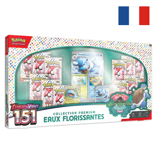 Coffret Pokémon 151 – Collection Premium Eaux Florissantes (FR)