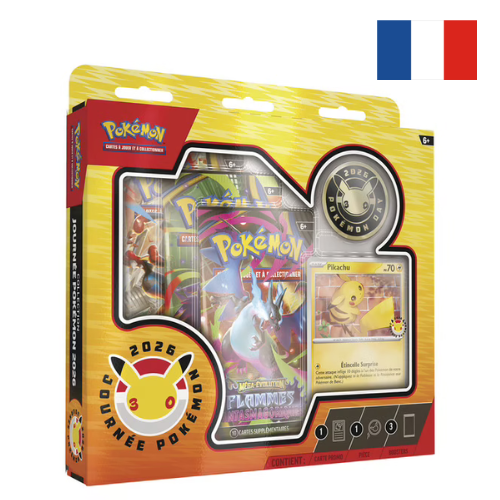 Coffret Pokémon Collection Journée Pokémon 2026 - FR