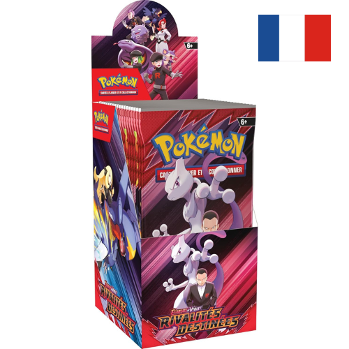 Demi-display Pokémon Écarlate & Violet – Rivalités Destinées (FR) – EV10