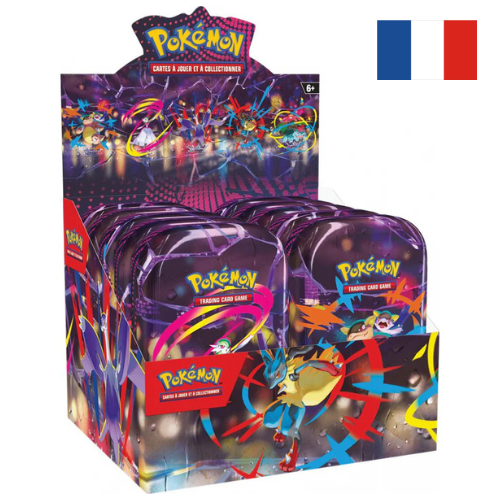 Display – Boîte Mini Tin Pokémon TCG – ME01 : Mega Evolution