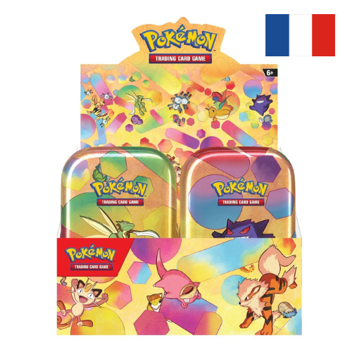 Display – Boîte Mini Tin Pokémon Écarlate & Violet 151 (EV3.5) – FR