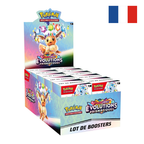 Display Bundle Pokémon Évolution Prismatique - FR