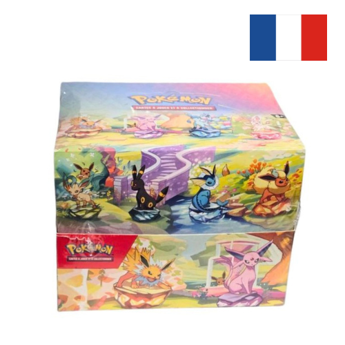 Display – Boîte Mini Tin Pokémon Évolutions Prismatiques (EV8.5) – FR