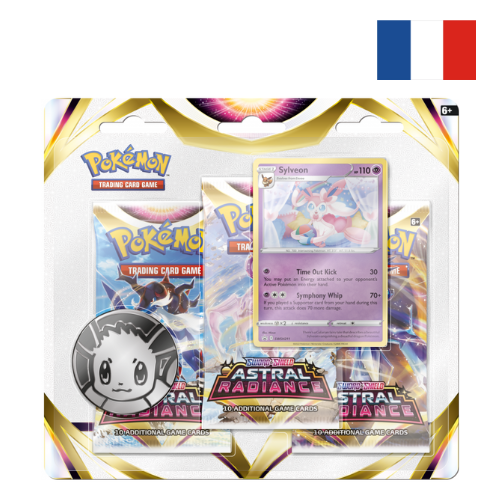 Three-Pack Pokémon Astral Radiance Blister Sylveon Promo - ENG