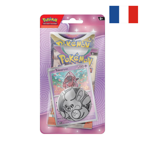 Pack Pokémon – 2 Boosters + Carte Promo Tokopiyon (FR)