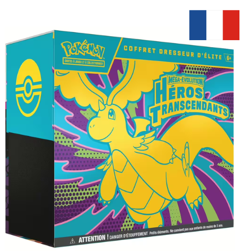 Coffret Dresseur d’Élite Pokémon – ME2.5 Héros Transcendants - FR