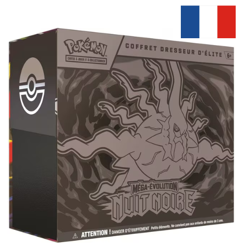 Coffret Dresseur d’Élite Pokémon – Nuit Noire (ME05) - FR