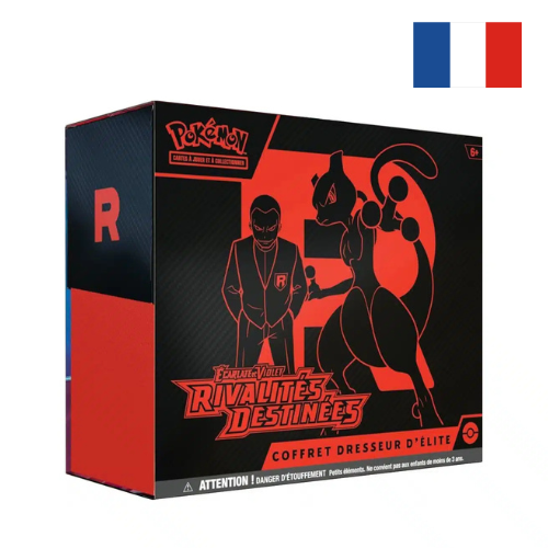 Coffret Dresseur d’Élite Pokémon – Écarlate et Violet : Rivalités Destinées – FR