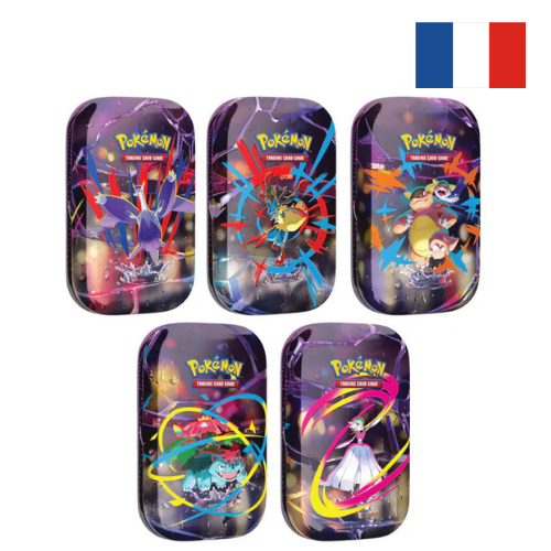 Mini Tin Pokémon – Méga-Évolution (ME01) – FR (Illustration Aléatoire)