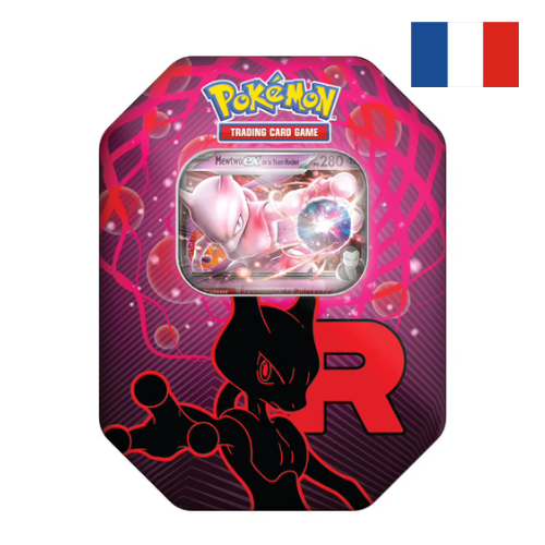 Pokébox Team Rocket – Illustration Mewtwo – FR – Scellée