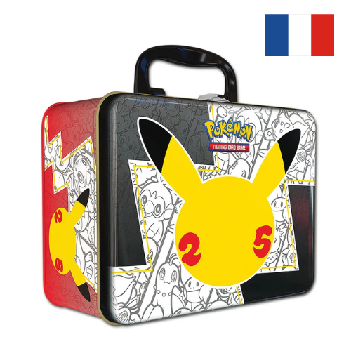 Boîte Collector Chest Pokémon – Célébrations 25 ans – FR