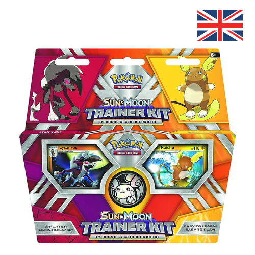 Pokémon Trainer Kit – Alolan Raichu & Lycanroc (ENG)