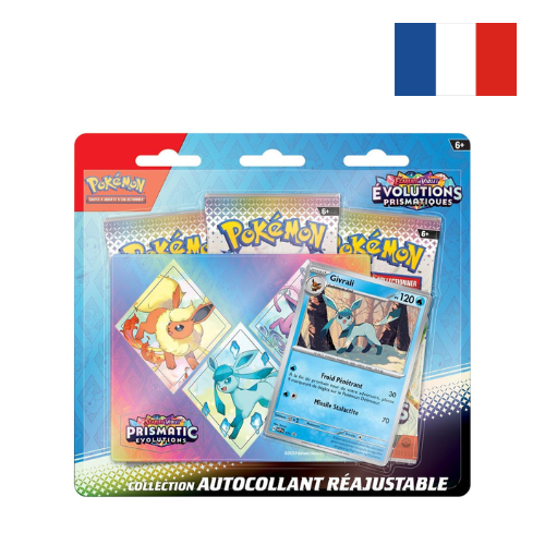 3-Pack Pokémon Évolutions Prismatiques EV8.5 – Givrali (FR)
