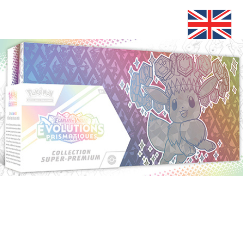 UPC Pokémon Super-Premium Écarlate et Violet EV8.5 Évolutions Prismatiques - ENG
