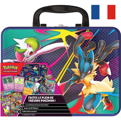 Valisette Pokémon Trésors Automne 2025 – Lucario & Gardevoir (FR)