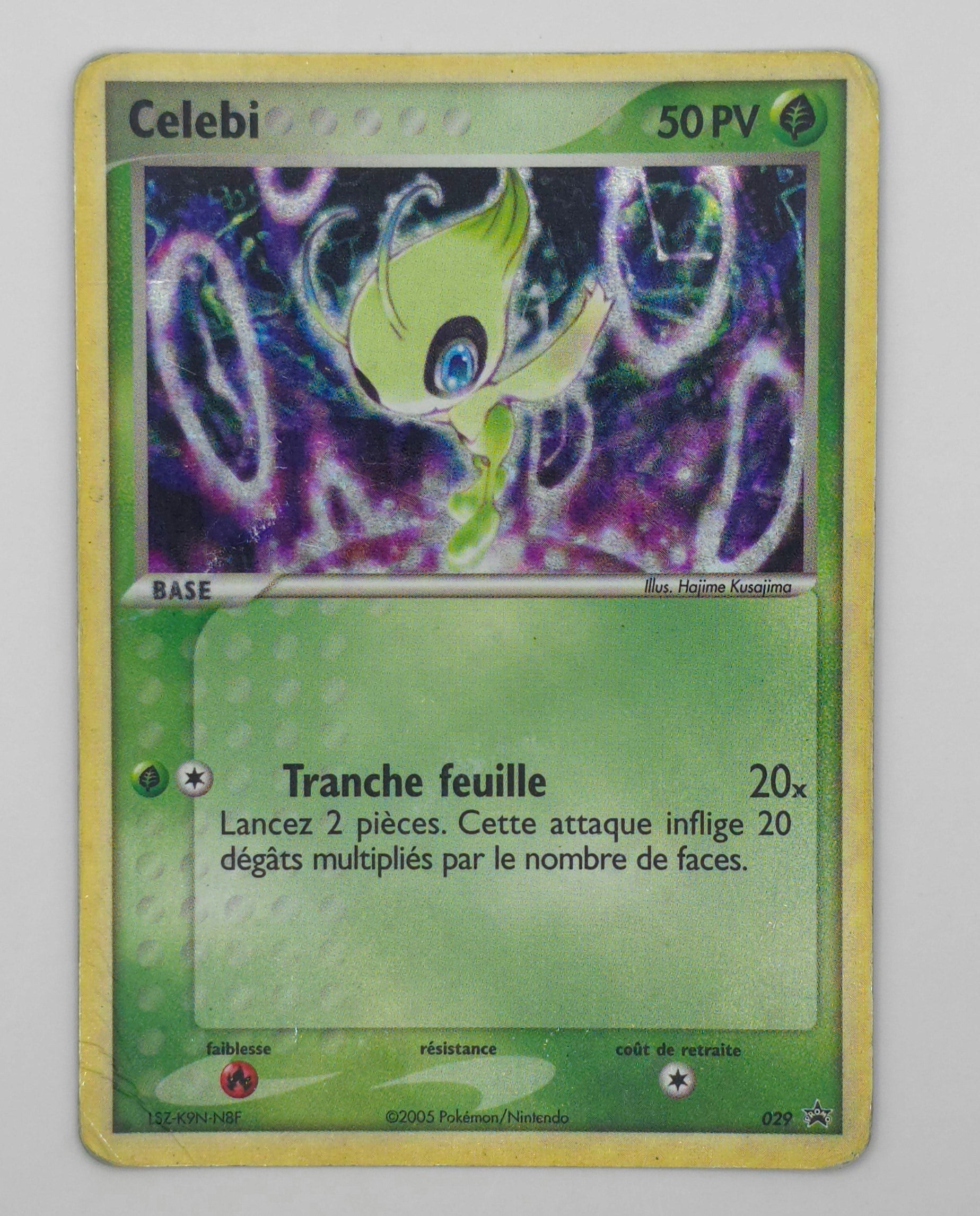Carte Pokémon – Celebi Holo (Promo 029 – 2005) – FR