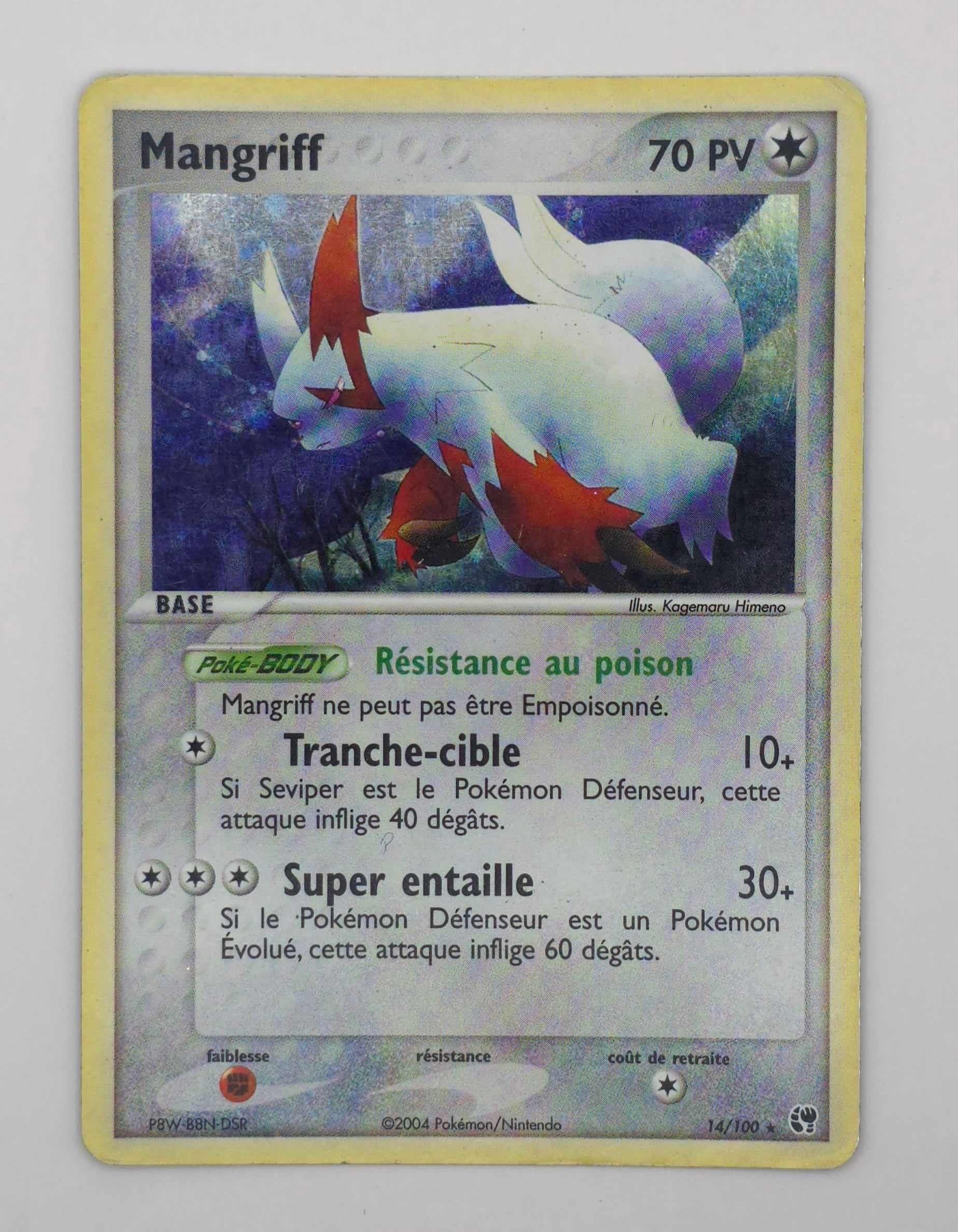 Carte Pokémon – Mangriff Holo (EX Hidden Legends 2004 – 14/100) – FR