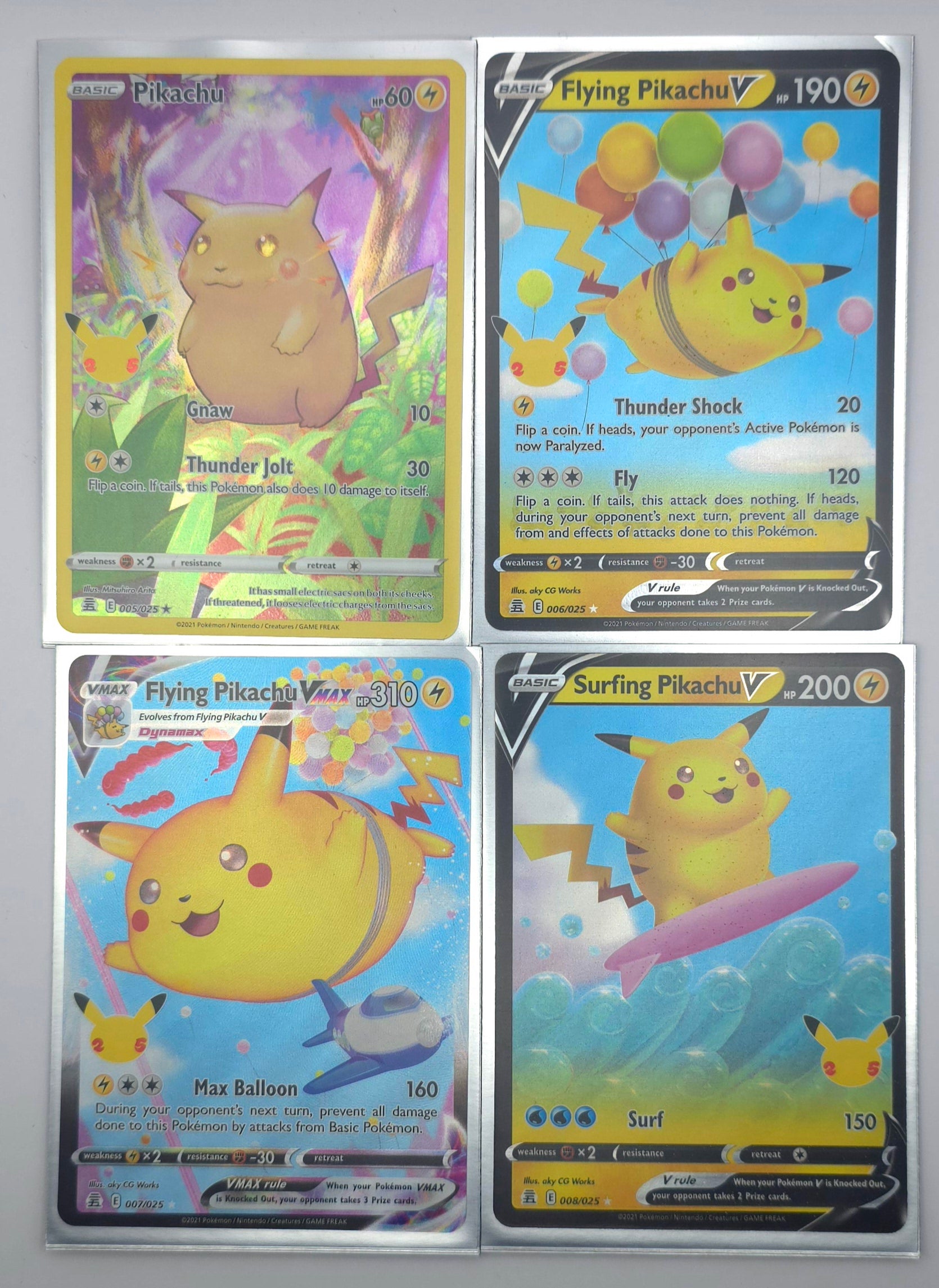 Full Masterset – Pokémon Célébrations 25ᵉ Anniversaire (Sword & Shield – 2021) – ENG