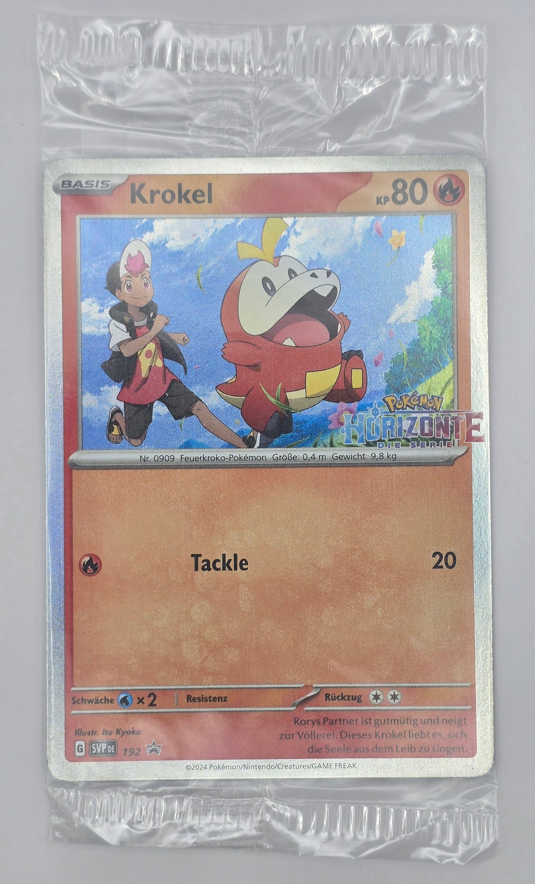 Carte Pokémon Promo - Krokel 192 (Black Star) Horizonte –  STAMP Holo - DE