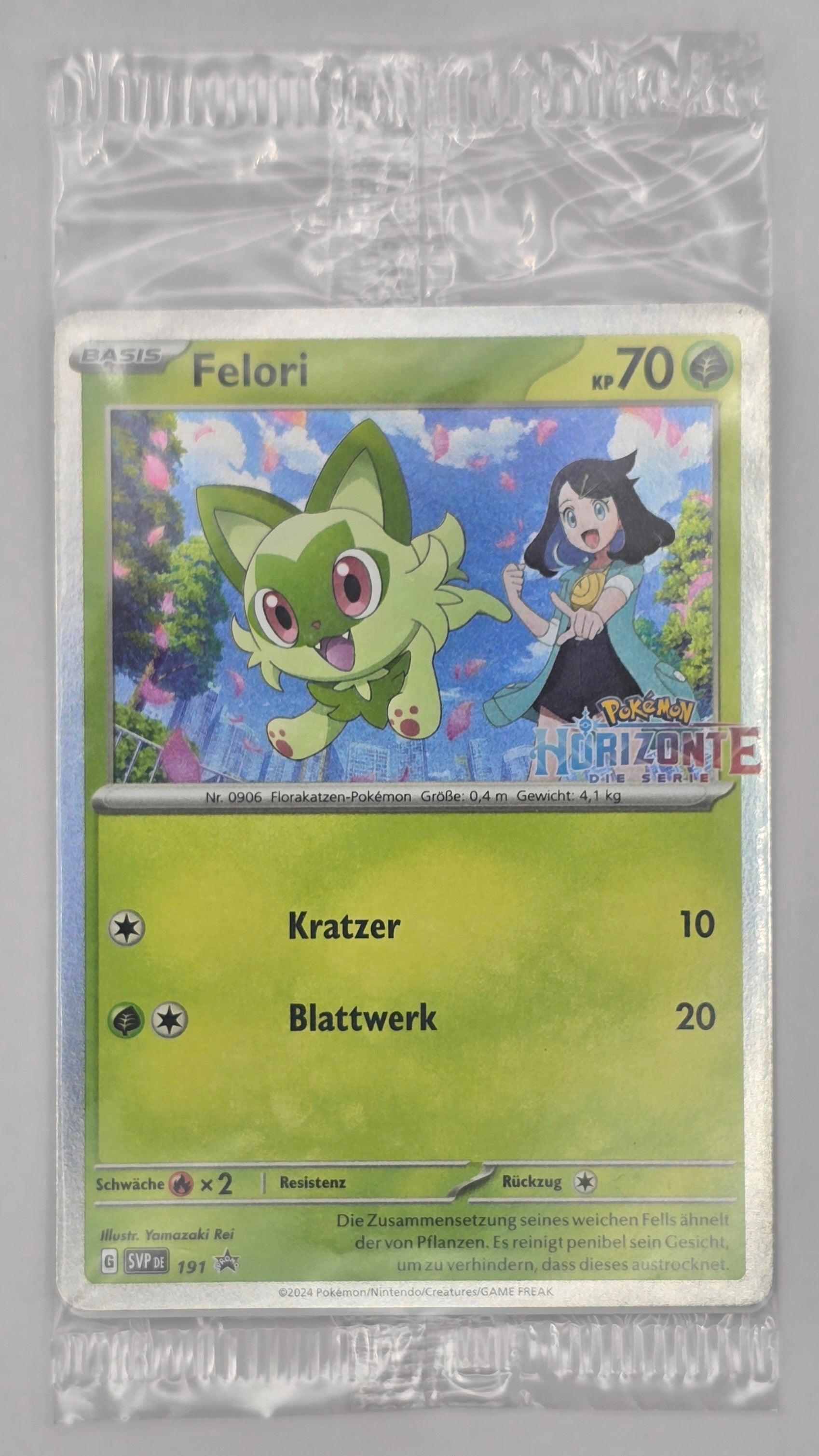 Carte Pokémon Promo - Felori 191 (Black Star) Horizonte –  STAMP Holo - DE