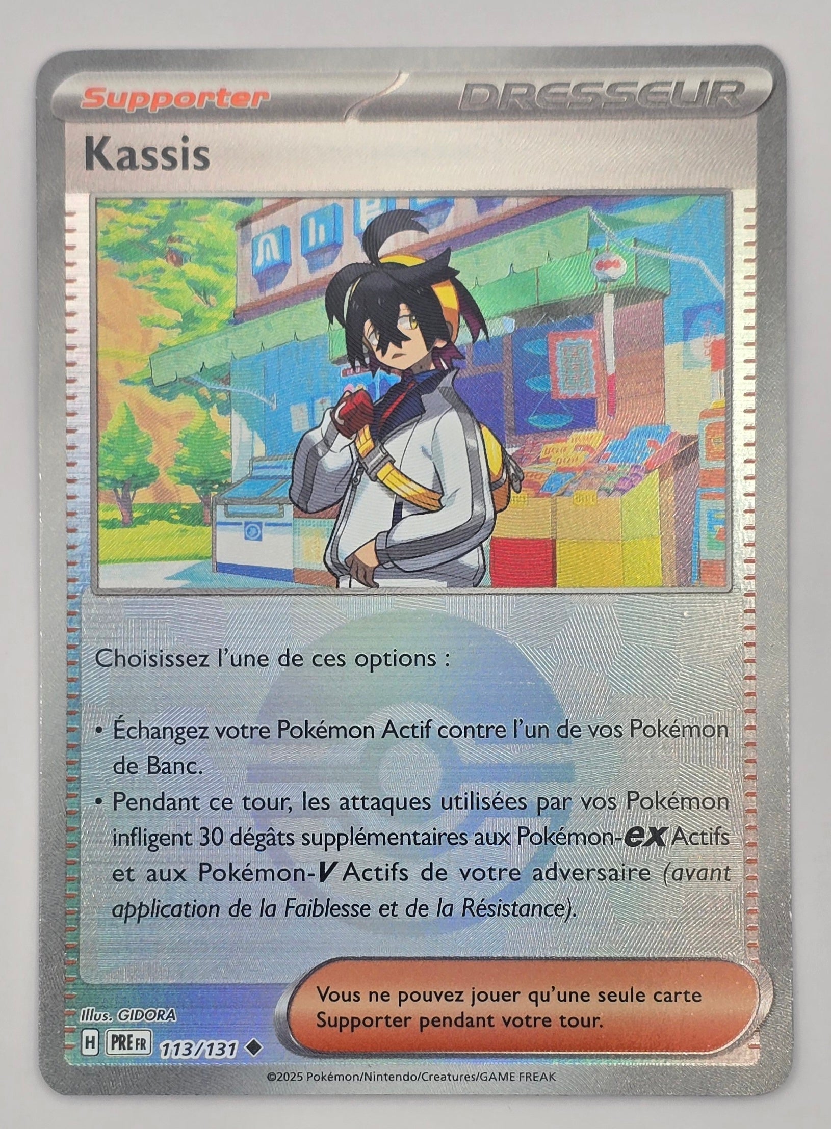 Carte Pokémon – Kassis 113/131 - Évolutions Prismatiques (EV8.5) - FR