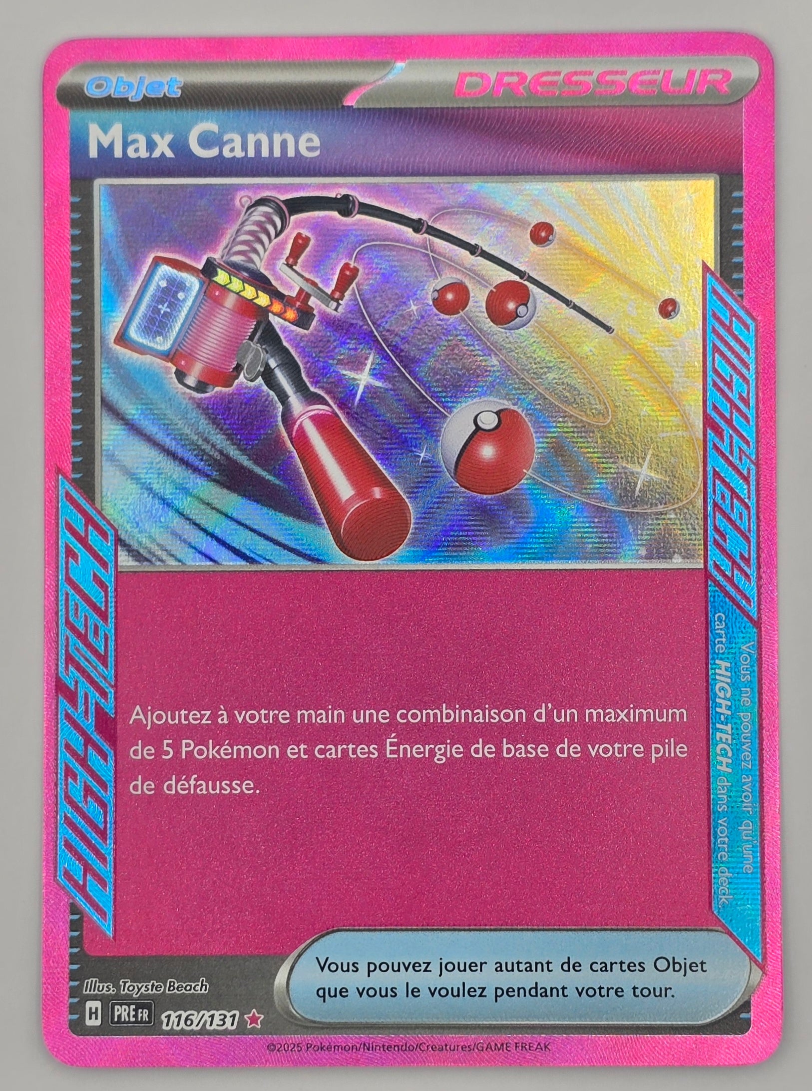 Carte Pokémon – Max Canne 116/131 - Évolutions Prismatiques (EV8.5) - FR