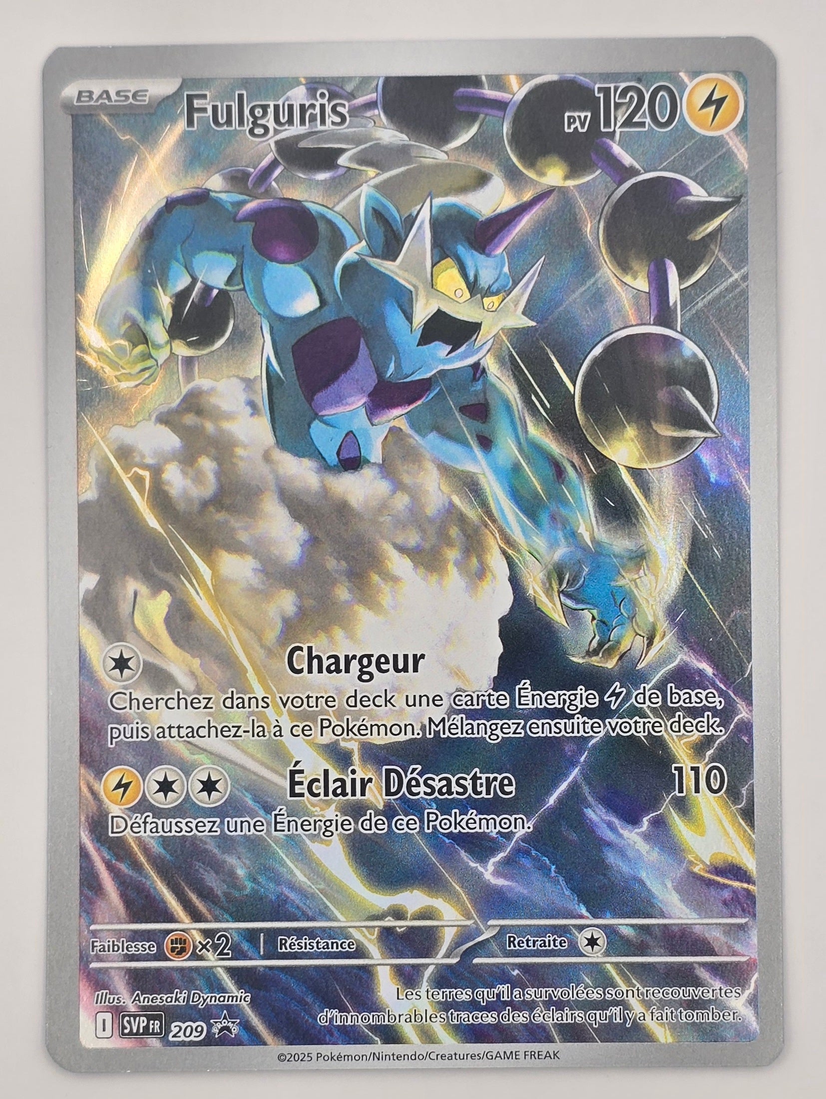Carte Pokémon – Fulguris  209 (Black Star Promo) - Foudre Noire (EV10.5) - FR