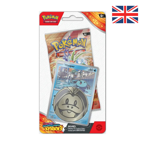 Pokémon Scarlet & Violet – Surging Sparks Promo Wooper Blister – EN