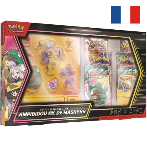 Coffret Pokémon – Collection Premium Ampibidou ex de Mashynn (FR)