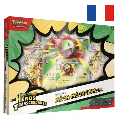 Coffret Pokémon Héros Transcendants ME2.5 Méga-Méganium Ex - FR