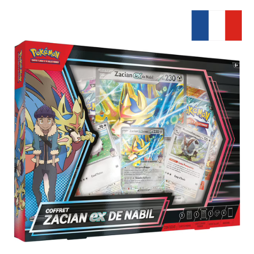 Coffret Pokémon – Aventures Ensembles : Zacian-ex de Nabil (FR)