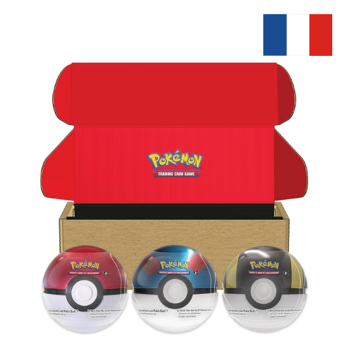 Display Pokémon – Poké Ball Tin (Q4 2024) – 4 pièces par case – FR