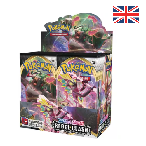 Display Pokémon Sword & Shield – Rebel Clash (SWSH2) – EN