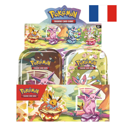 Display descellée – Boîte Mini Tin Pokémon Évolutions Prismatiques (EV8.5) – FR